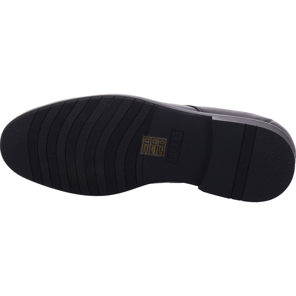 Digel Herren Halbschuh Silvio in schwarz