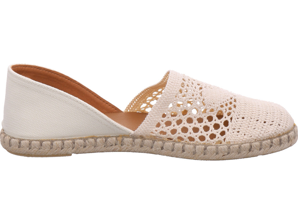 Verbenas Damen Slipper  in weiß