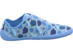 Affenzahn Boys' Movy Shark Barefoot Shoes in Blue