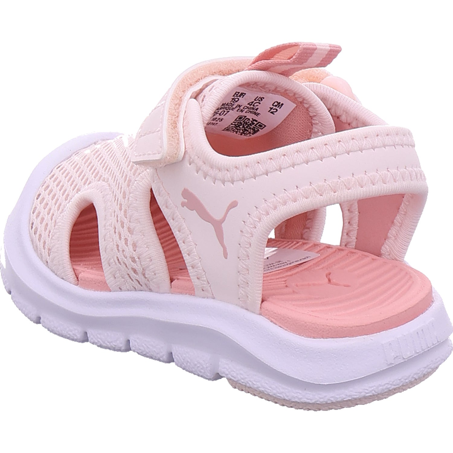 Puma Girls' Swim Sandal in pink