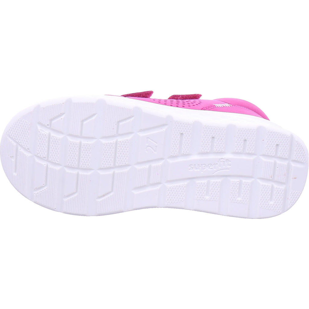 Superfit Mädchen Lauflernschuh Stiefelette Leder \ Breeze in pink