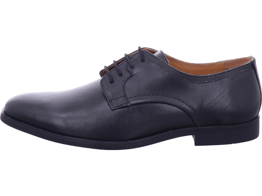 Mustang Men's Business Shoe Black Metrometro in black