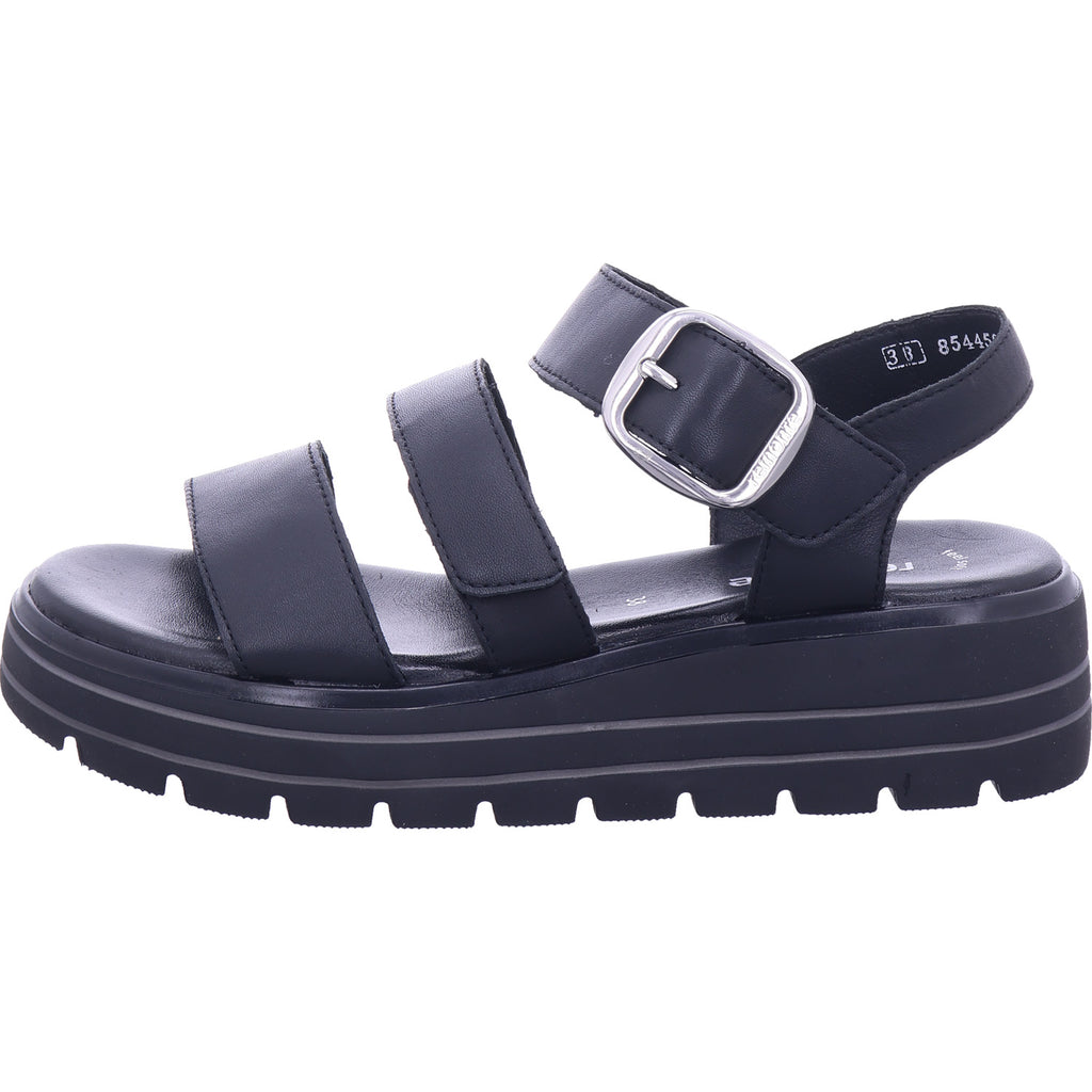 Remonte Damen Sandale  in schwarz