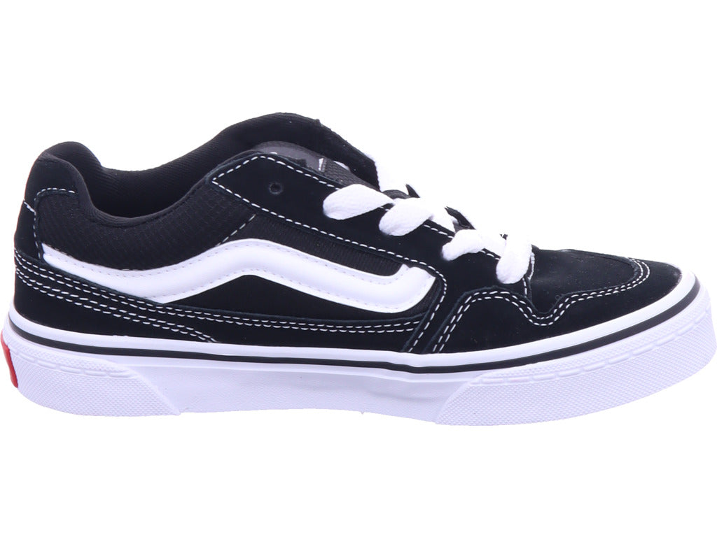 Vans Unisex - Kinder Textilschuh Caldrone in schwarz