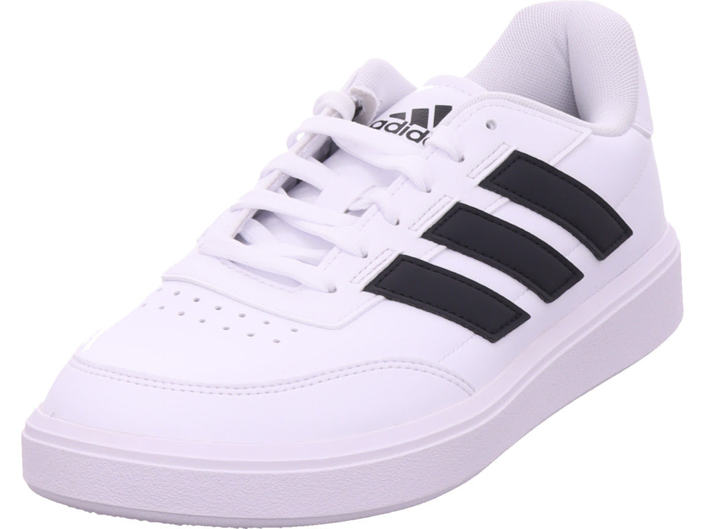 Adidas Unisex - Erwachsene Halbschuh Adidas Courtblock in weiß