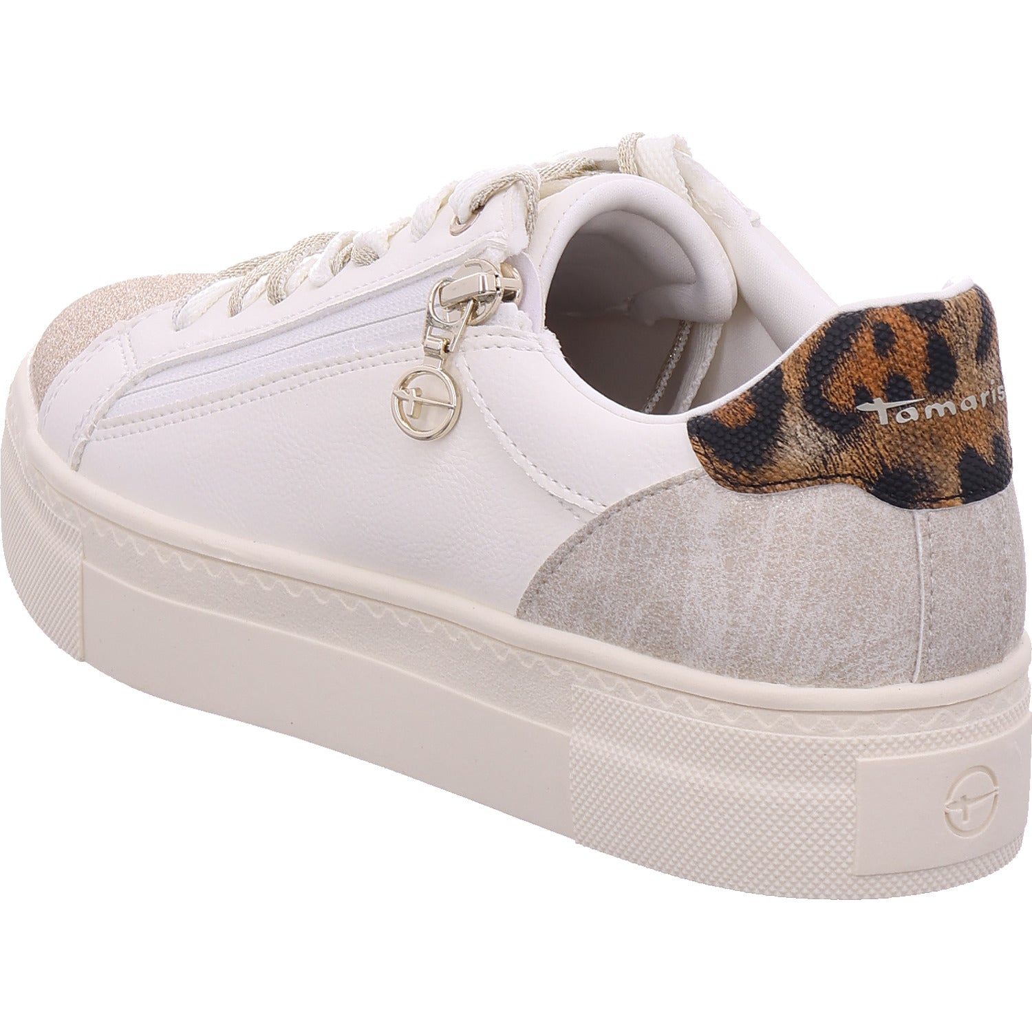 Tamaris Damen Sneaker  in weiß