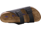 Birkenstock Herren Pantolette Arizona Bf Soft Schwarz in schwarz
