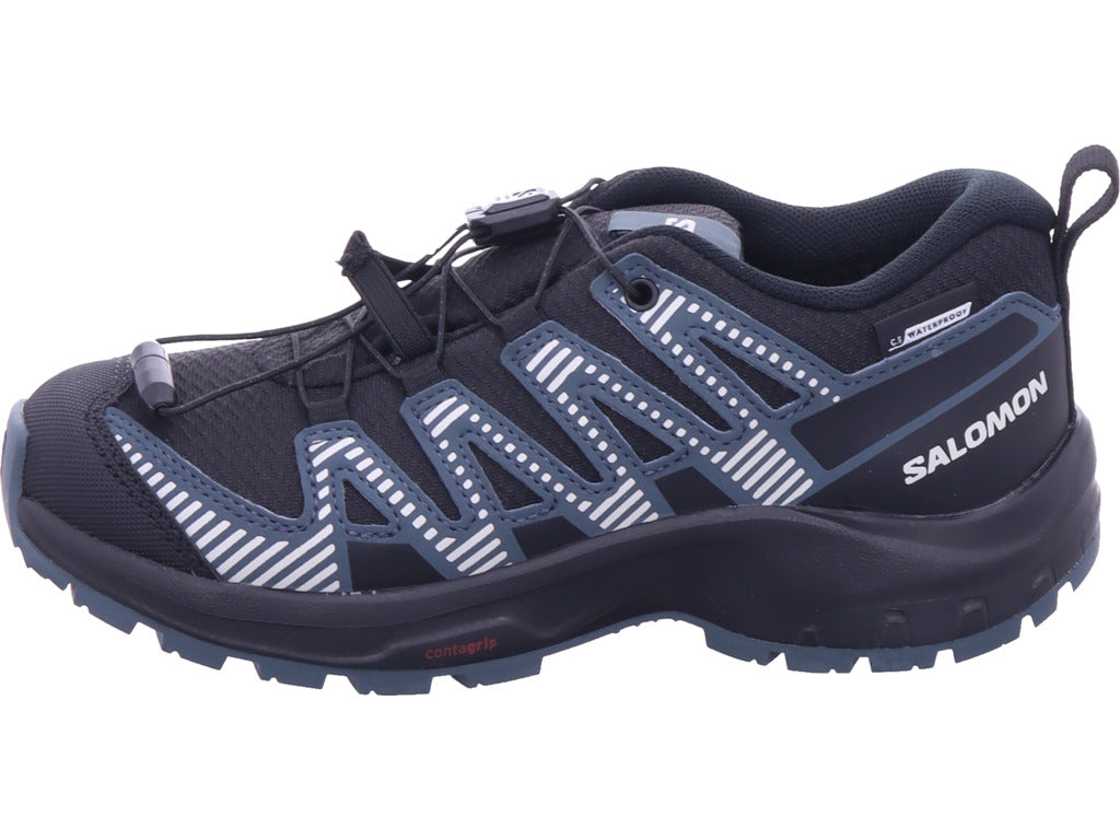 Salomon Jungen Wanderschuh Xa Pro V8 Cswp J in schwarz