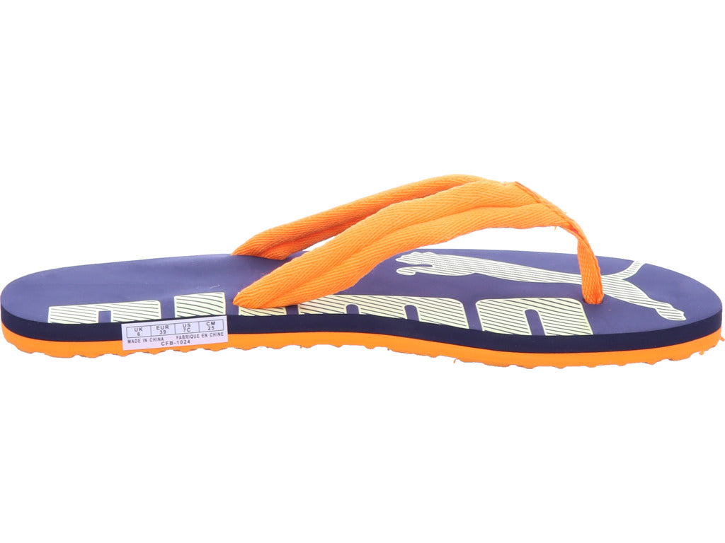 Puma chlapecké žabky Epic Flip v oranžové barvě