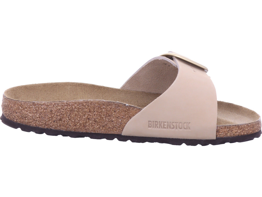 Dámské boty Birkenstock Madrid Big Buckle v béžové barvě