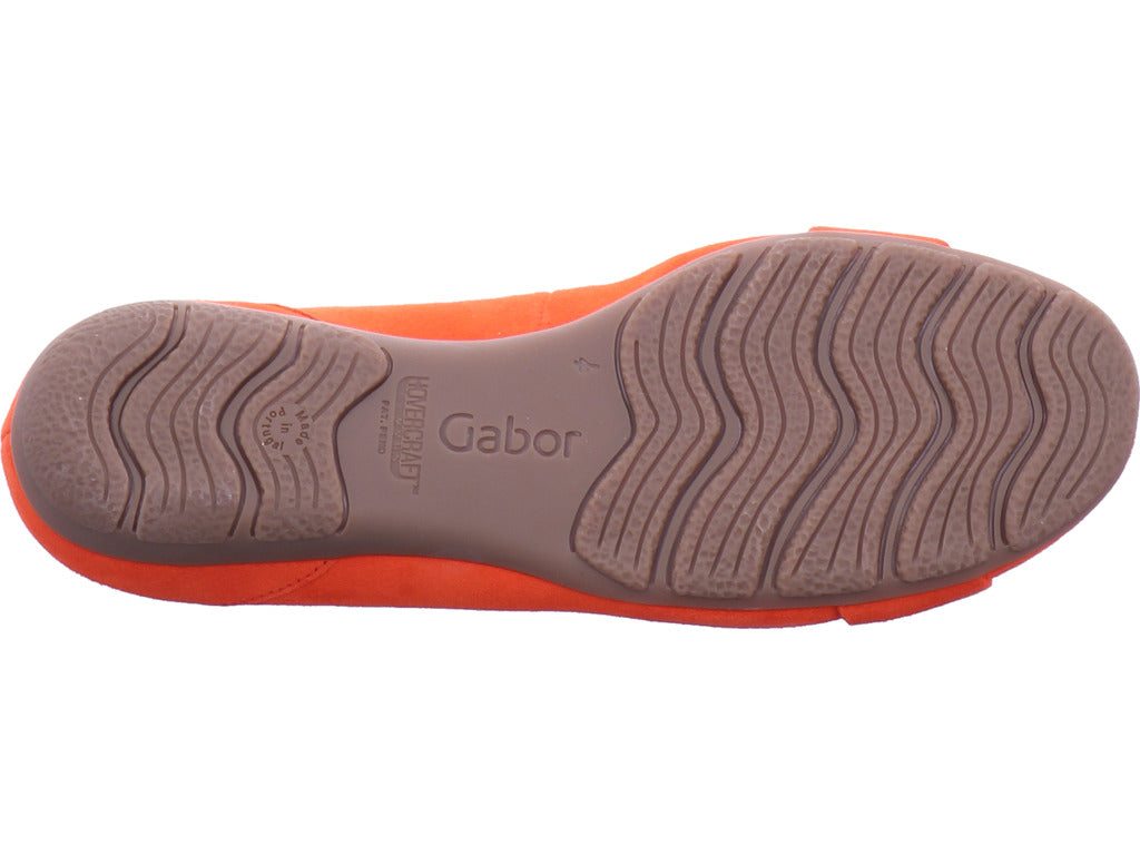 Gabor Women's Ballerinas in Orange