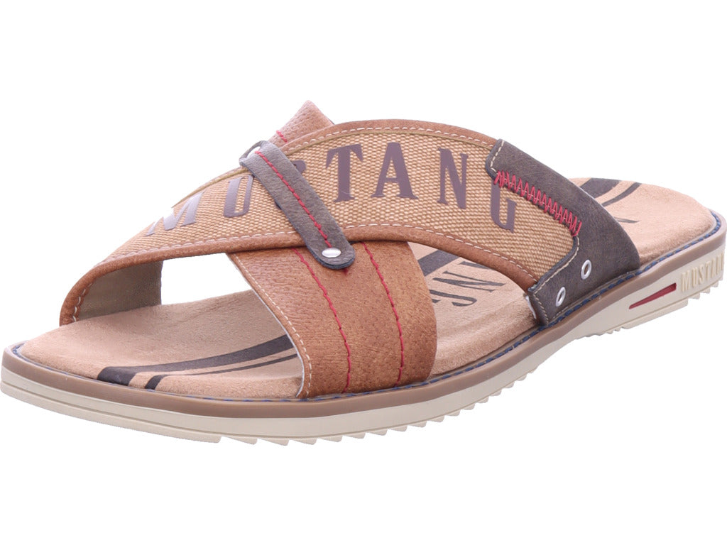 Mustang Men's Mules in Brown