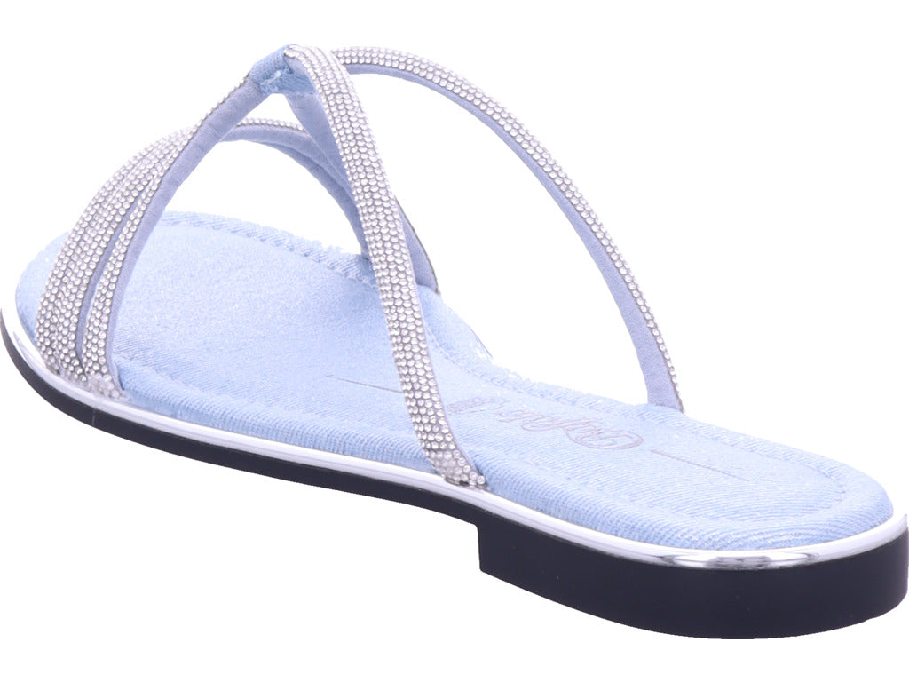 Buffalo Damen Pantolette  in silber