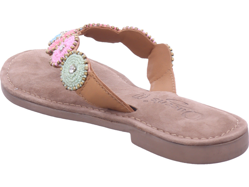 Queens Damen Pantolette  in braun