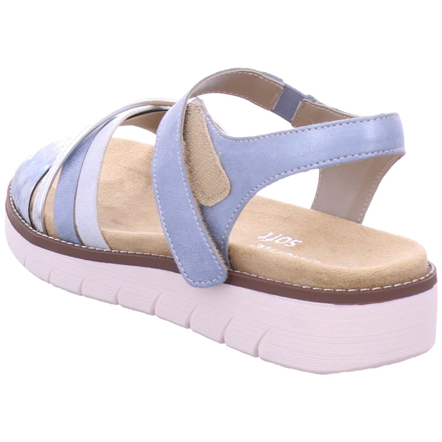 Remonte Women's Sandal in blue