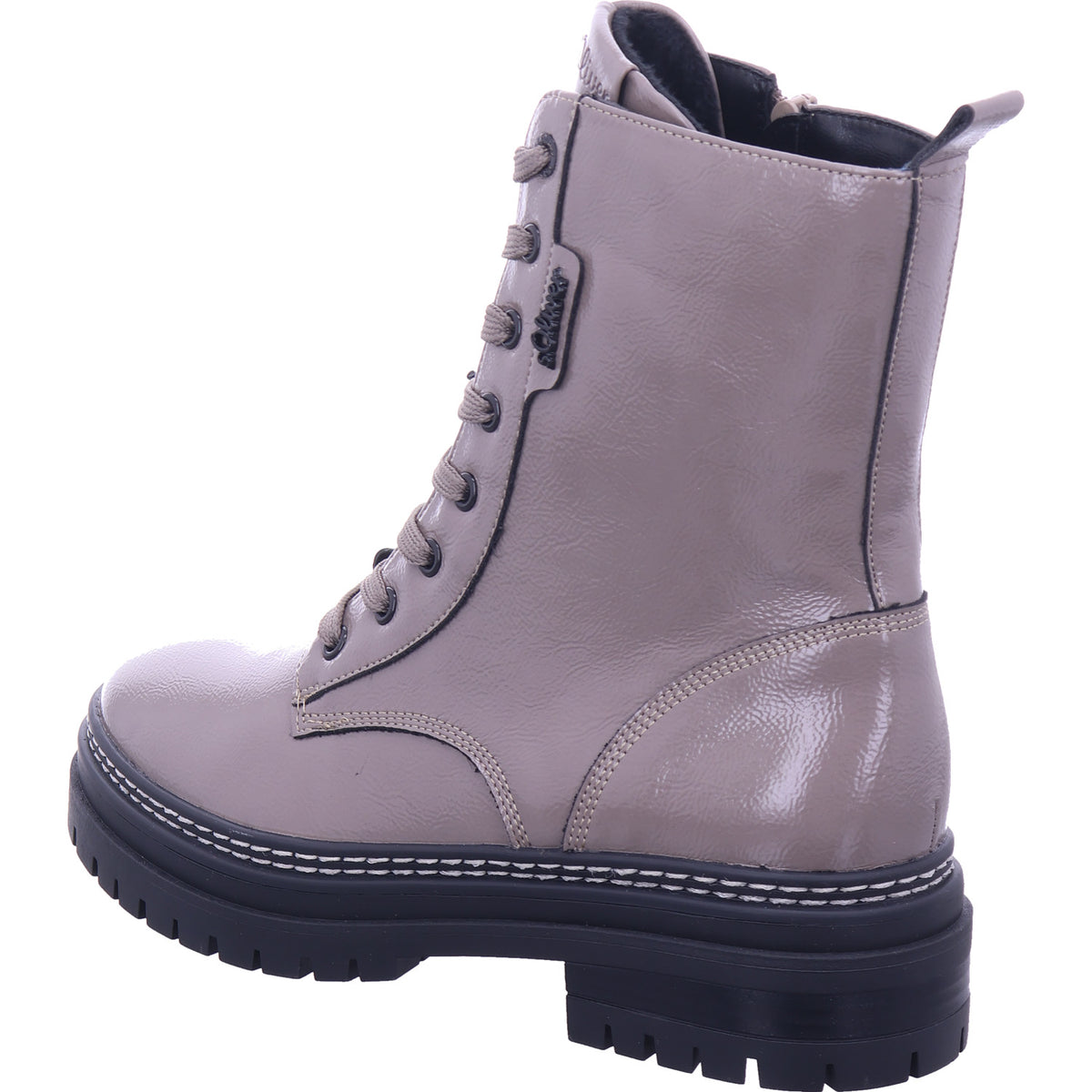 s.Oliver Damen Stiefelette  in sand-taupe