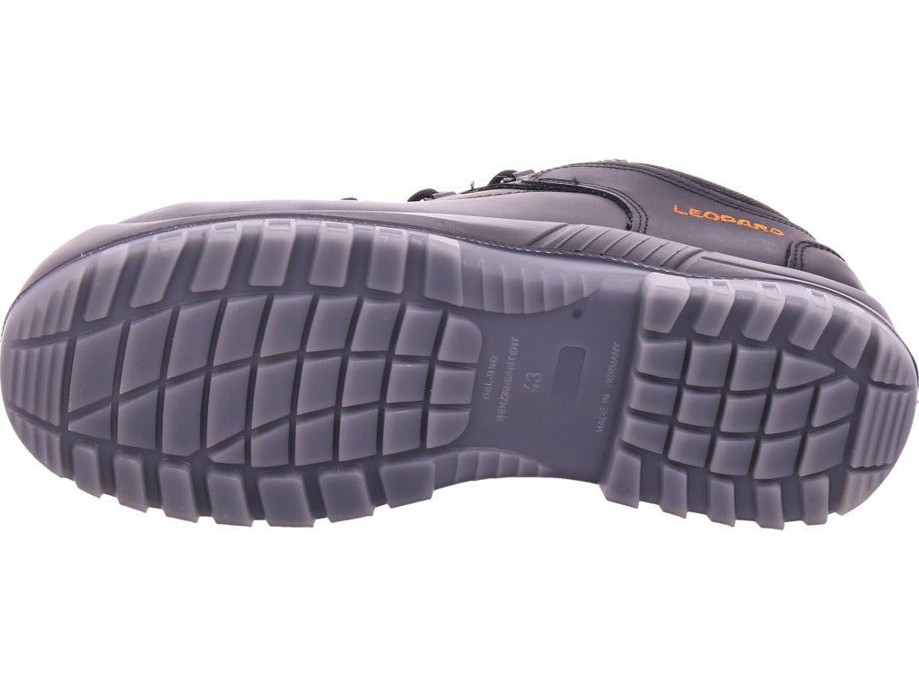 Pánská pracovní obuv Leopard S3 v černé barvě