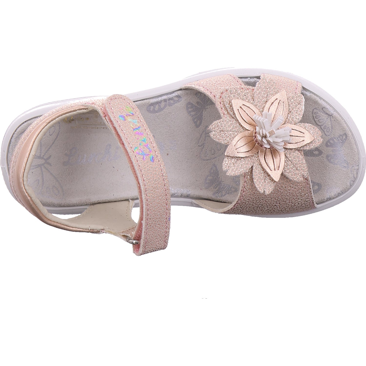 Lurchi Girls' Sandal in rose