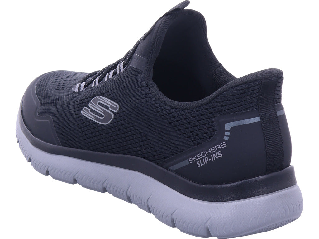 Pánské nazouváky SKECHERS v černé barvě