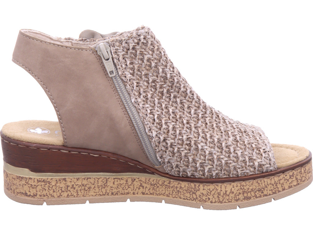 Rieker Women's Sandals in Beige