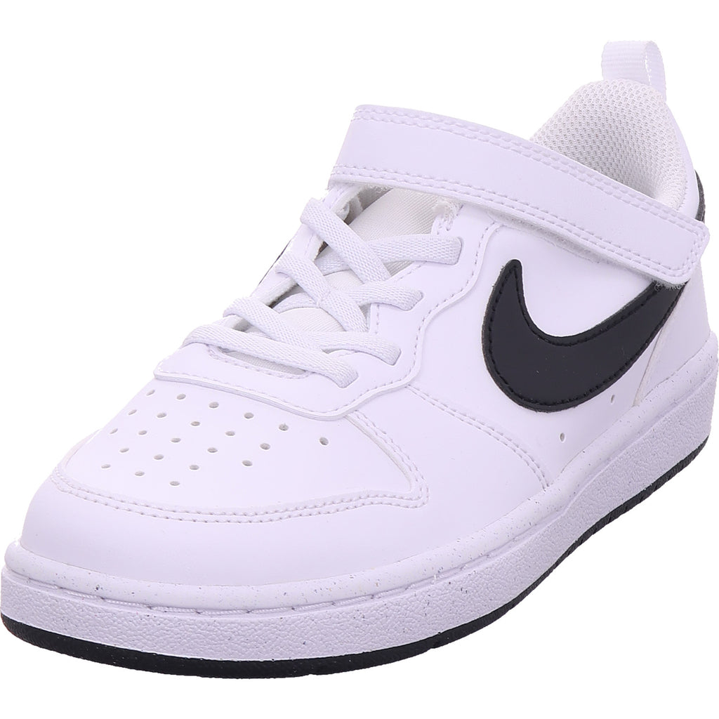 Nike Jungen Halbschuh Court Borough Low Recraft in weiß
