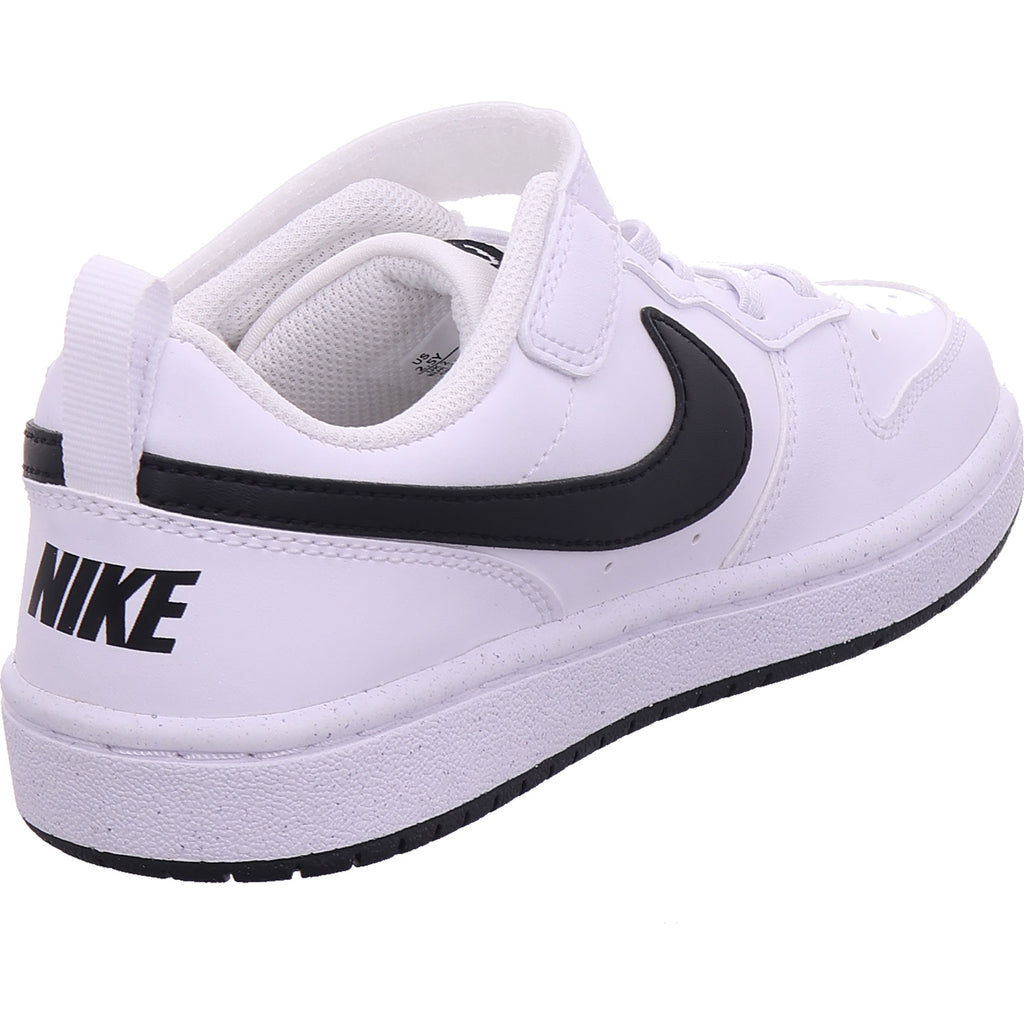 Nike Jungen Halbschuh Court Borough Low Recraft in weiß