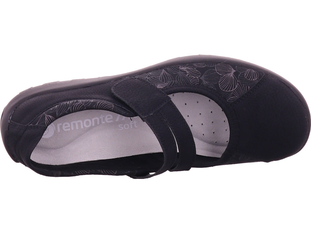Remonte Damen Slipper Remonte Fs Halbschuh in schwarz