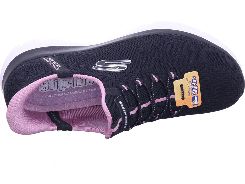 SKECHERS Women's Slip-On Shoes in Black