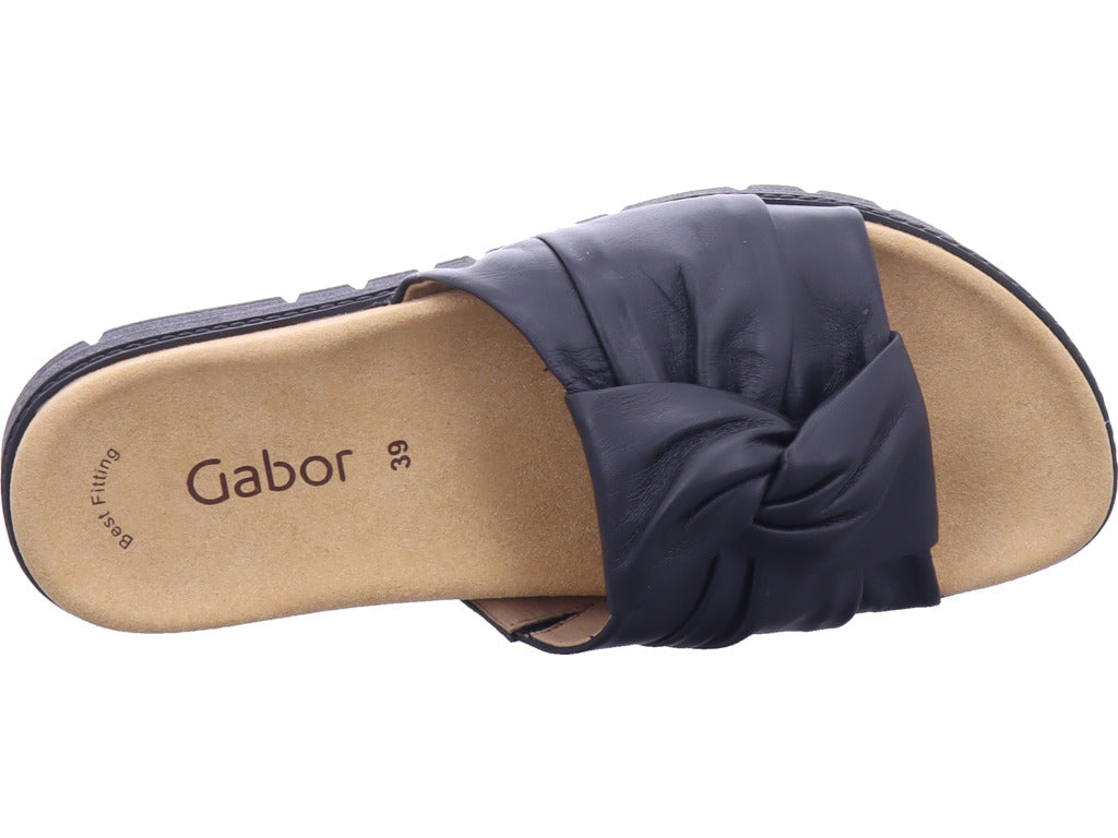 Gabor Damen Pantolette  in schwarz