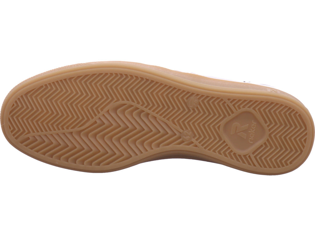 Rieker Damen Sneaker Fsk Damen Halbschuhe in weiß