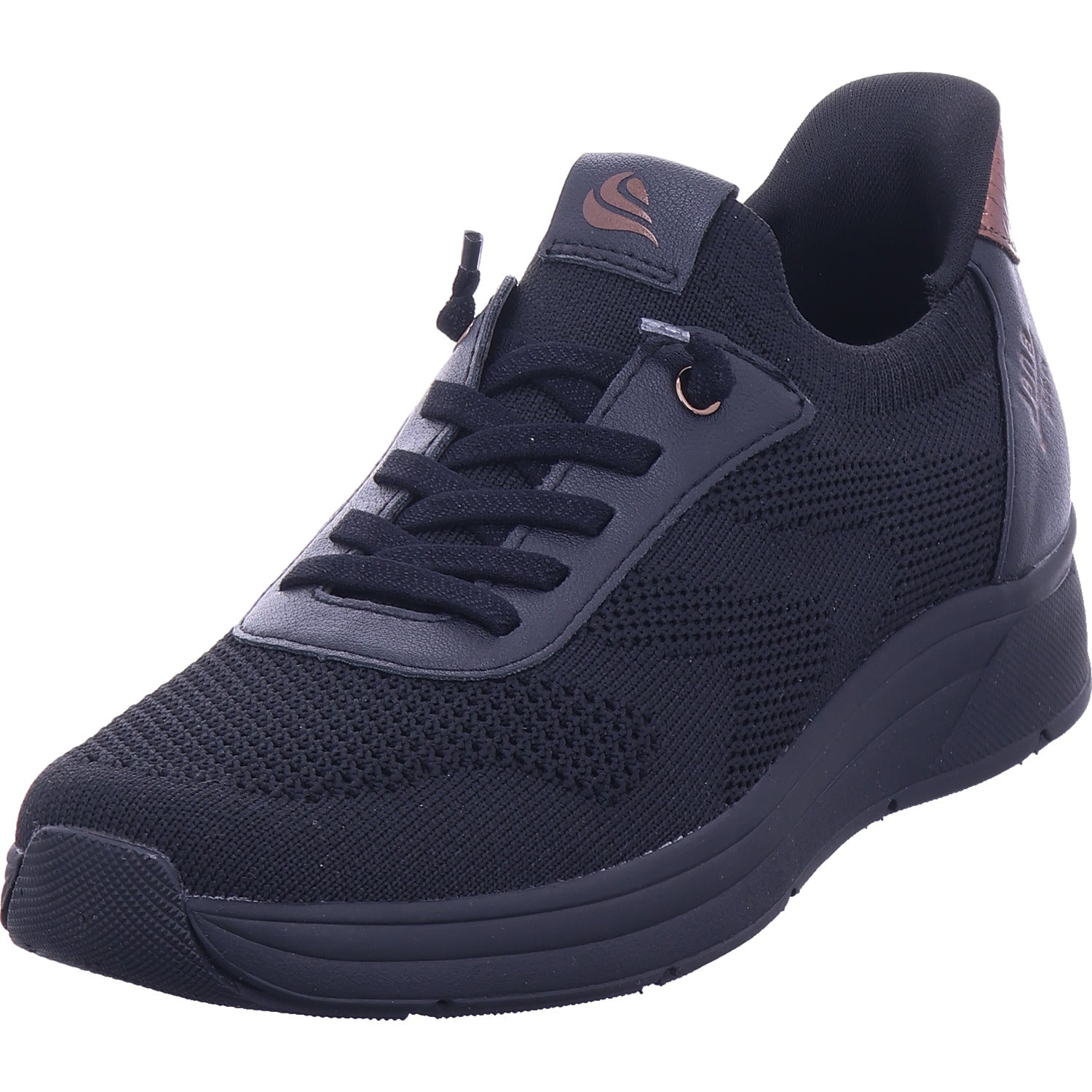 Jana Damen Sneaker  in schwarz
