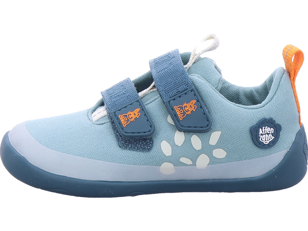 Affenzahn Jungen Halbschuh Barfußschuh Baumwolle Lucky in frei