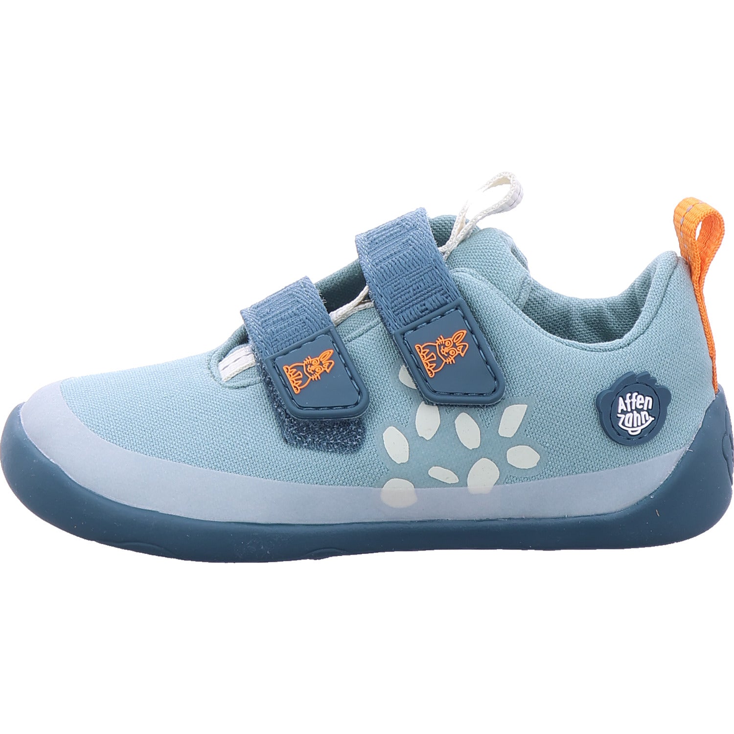 Affenzahn Chlapecká polobotka Barefoot bota Bavlna Lucky in volná
