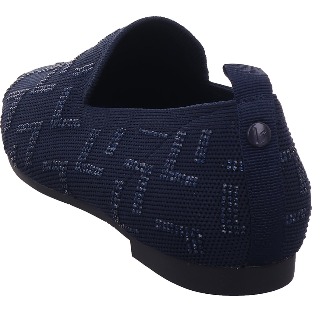 La Strada Damen Slipper  in blau
