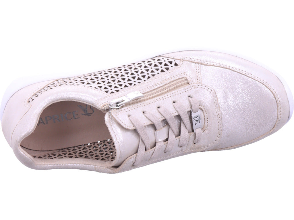 Caprice women's sneakers in beige