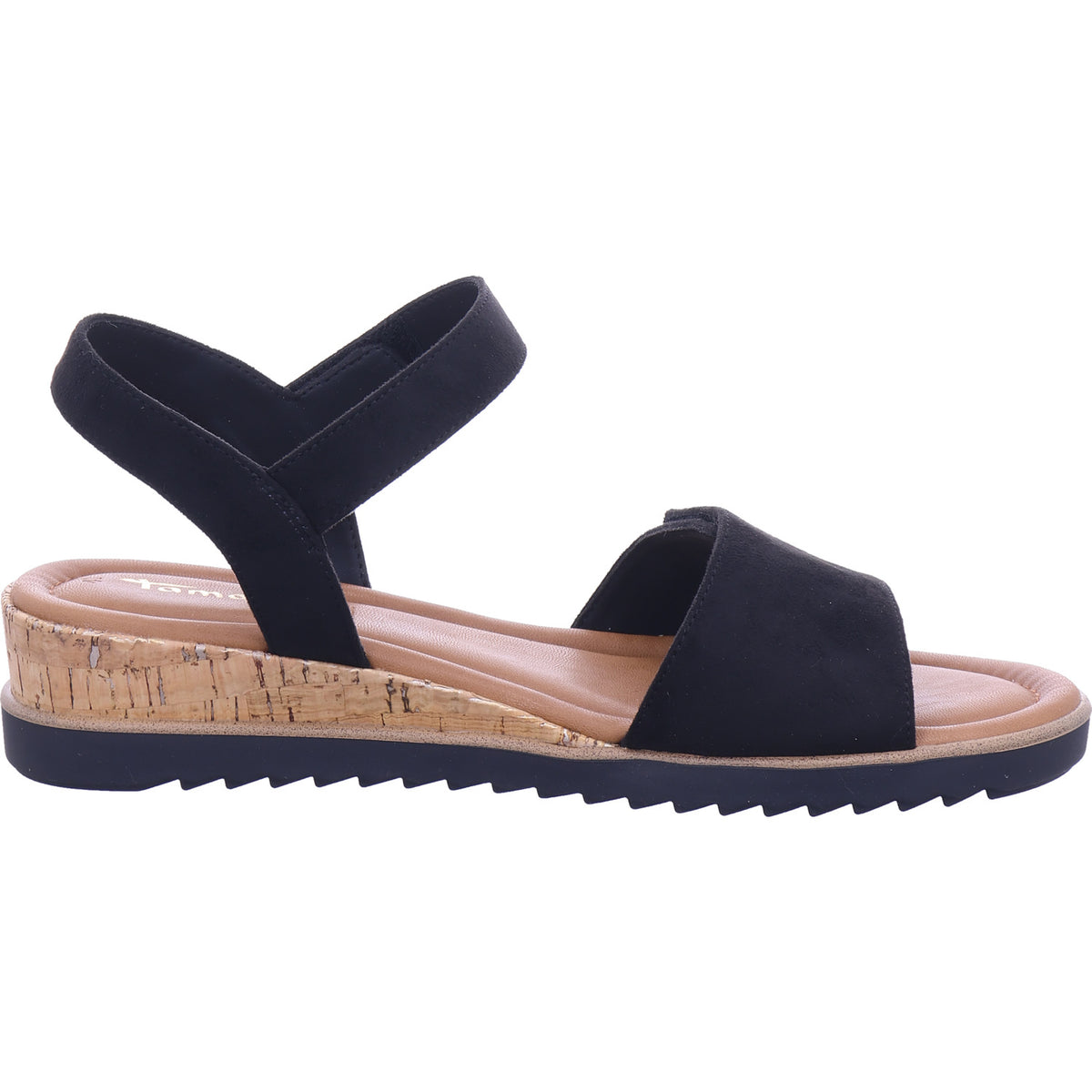 Tamaris Damen Sandale  in schwarz