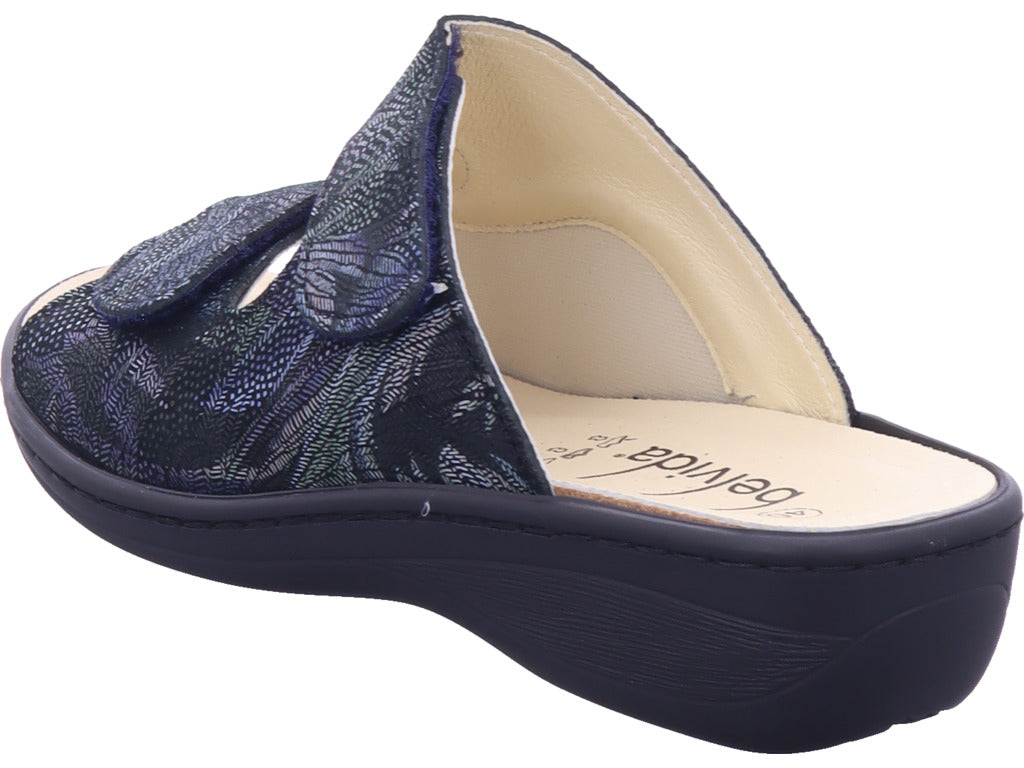 Portina Damen Pantolette  in schwarz