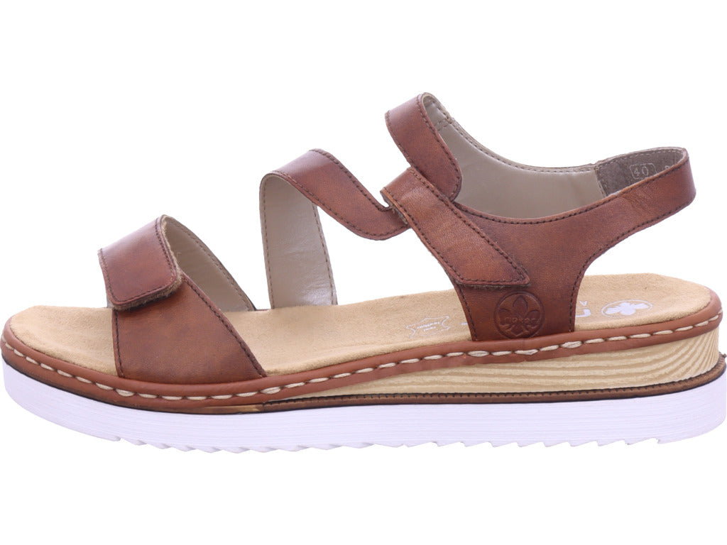 Rieker Women's Sandal in Brown