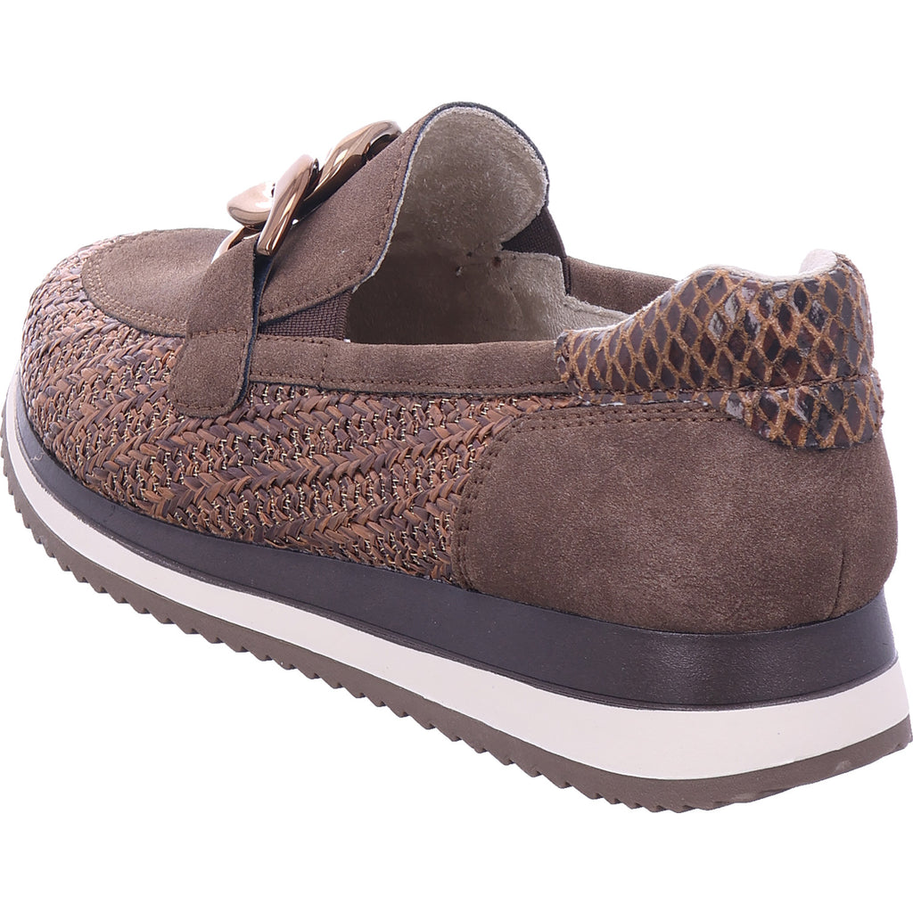 Jana Damen Slipper  in braun