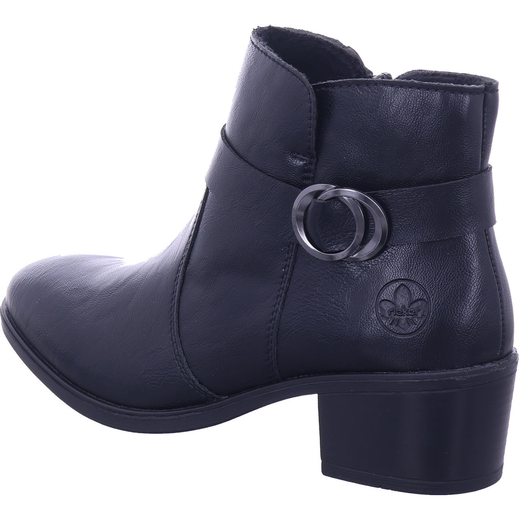 Rieker Damen Stiefel  in schwarz