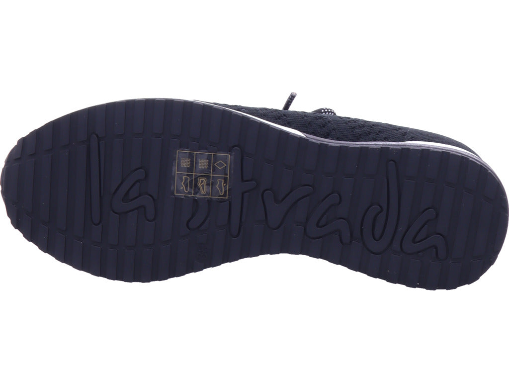 La Strada Damen Sneaker  in schwarz