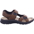 Rieker Herren Sandalette  in braun
