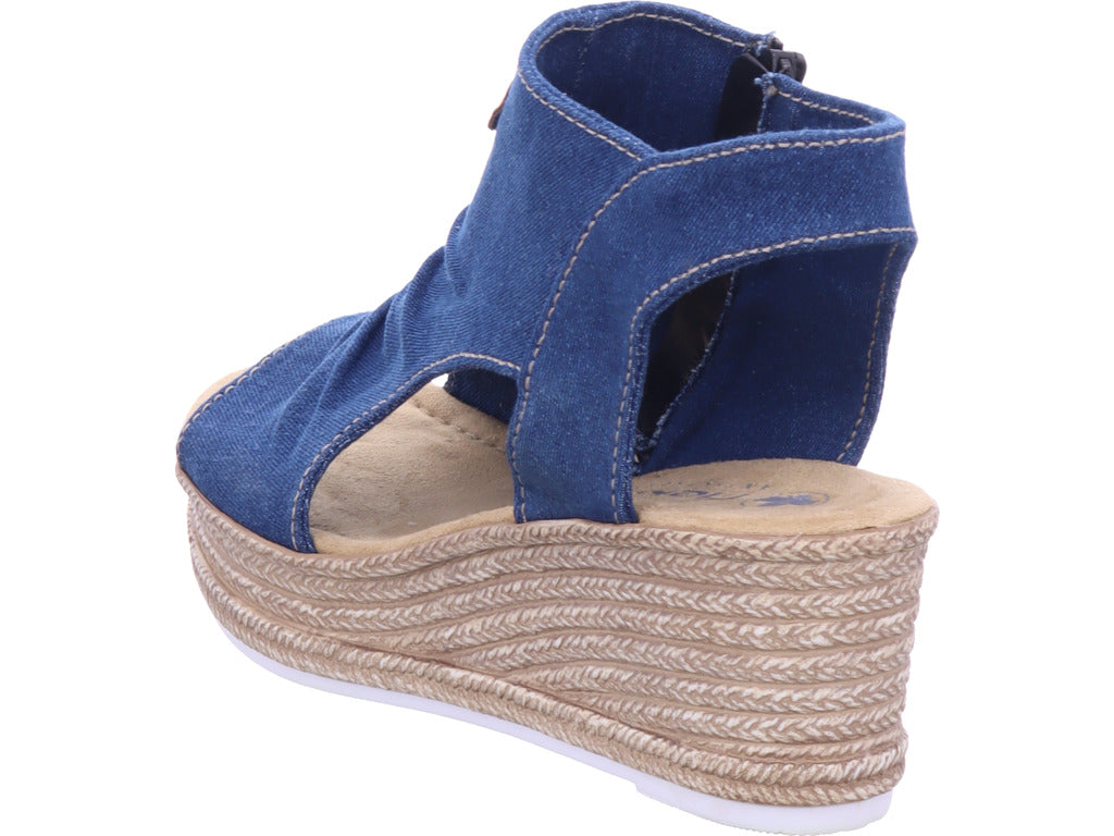 Rieker Damen  Fsk Damen Sandalen in blau