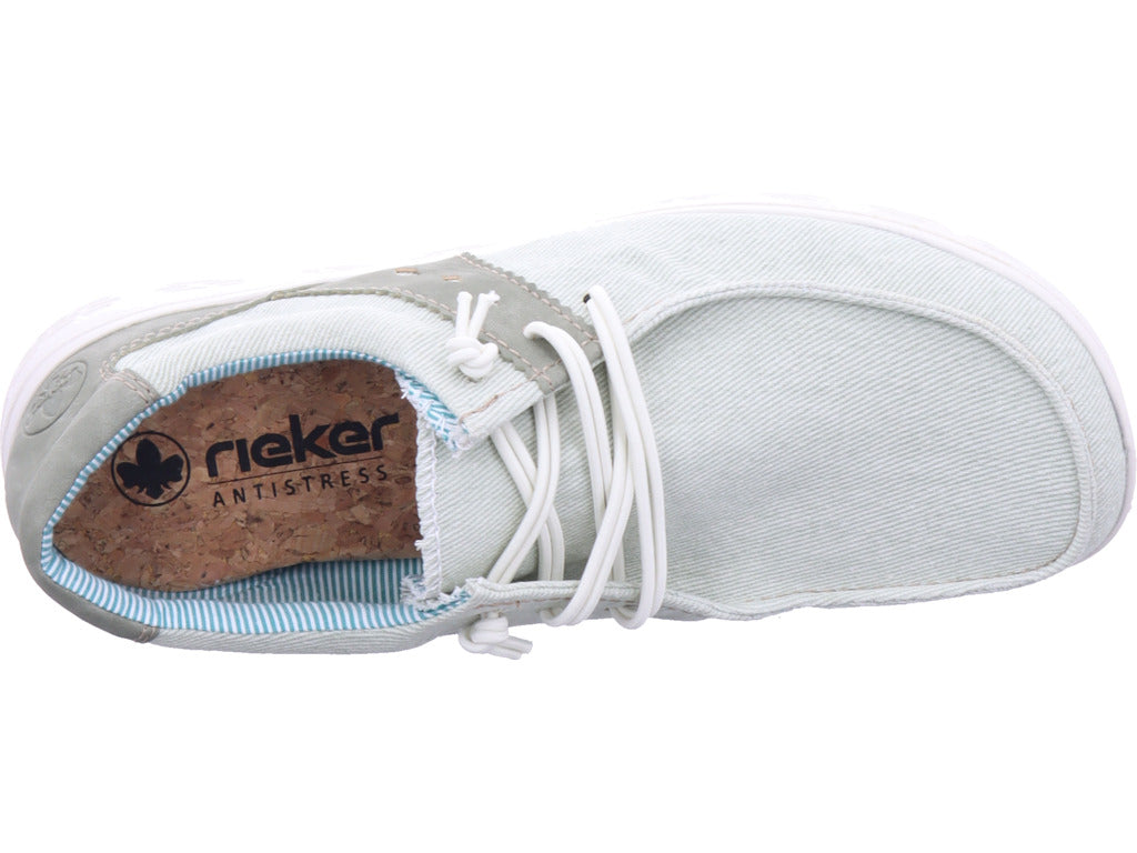 Rieker Damen  Fsk Damen Halbschuhe in grün