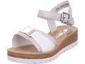 Rieker Damen Sandalette Fsk Damen Sandalen in grau