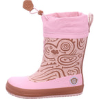 Affenzahn Jungen Gummistiefel Rainboot Vegan Plashy Reh in rose