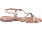 Marco Tozzi Damen Sandale  in gold