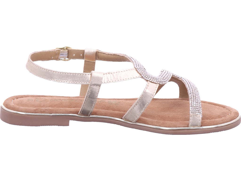 Marco Tozzi Damen Sandale  in gold