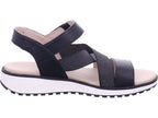 Caprice Damen Sandalette Women Sandals in schwarz