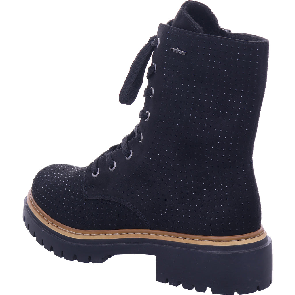 Rieker Damen Stiefelette  in schwarz